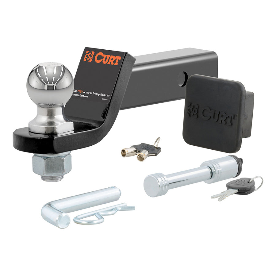 CURT Towing Starter Kit w/2" Ball - 2" Shank - 7,500 lbs - 2" Drop [45534]