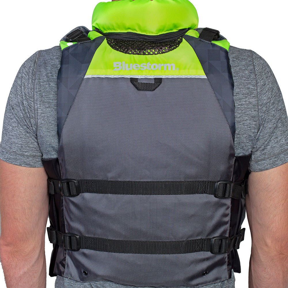 Bluestorm Classic Adult Fishing Life Jacket - Hi-Vis - S/M [BS-70B-HVS-S/M]