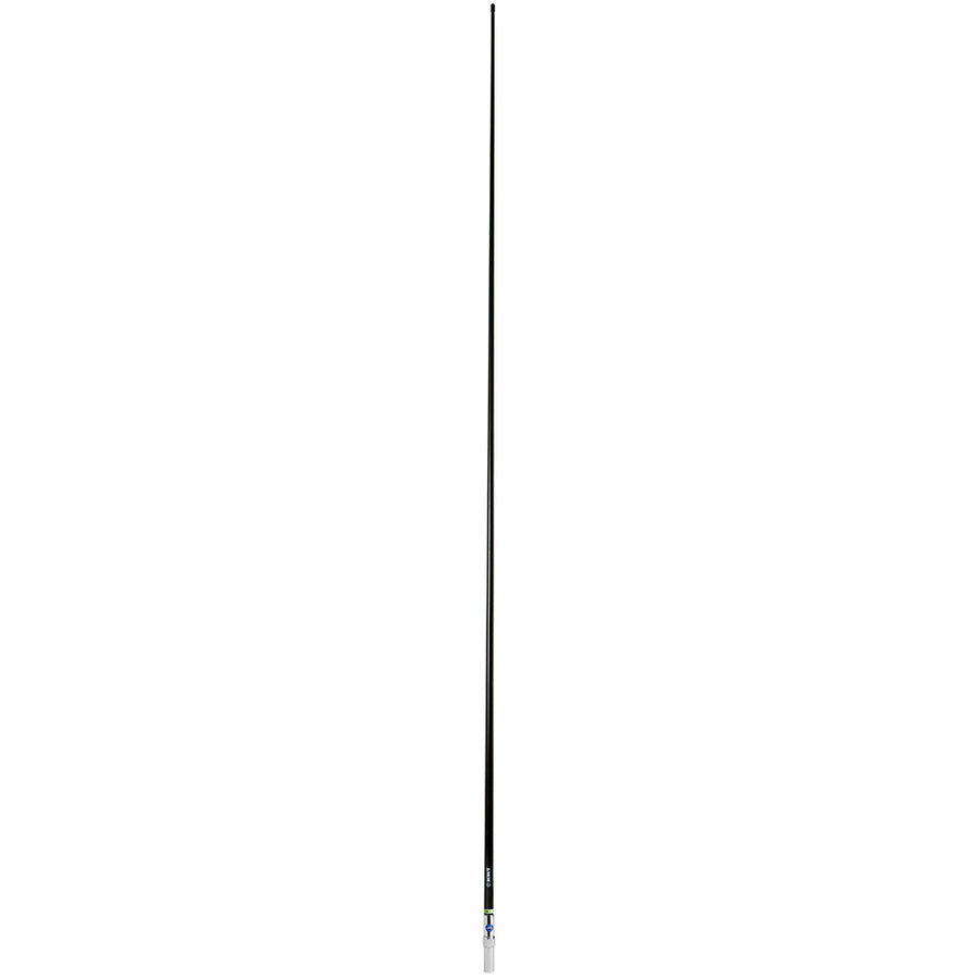 Scout 8' QuickFit Black VHF Antenna w/5M Cable + FME Quick 6 Foam Filled 6db Solid Brass  Copper Element [PF AN NVHF00042T]