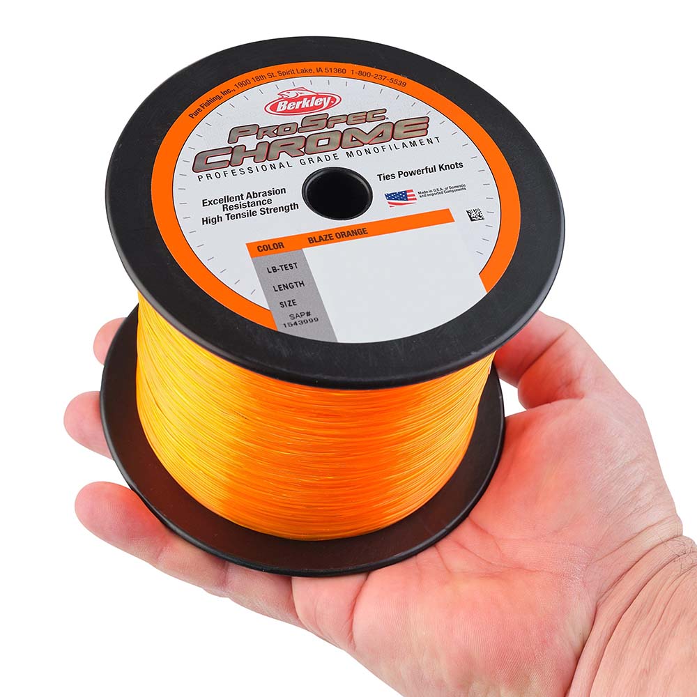 Berkley ProSpec Chrome Blaze Orange Monofilament - 40 lb - 1000 yds - PSC1B40-80 [1543999]