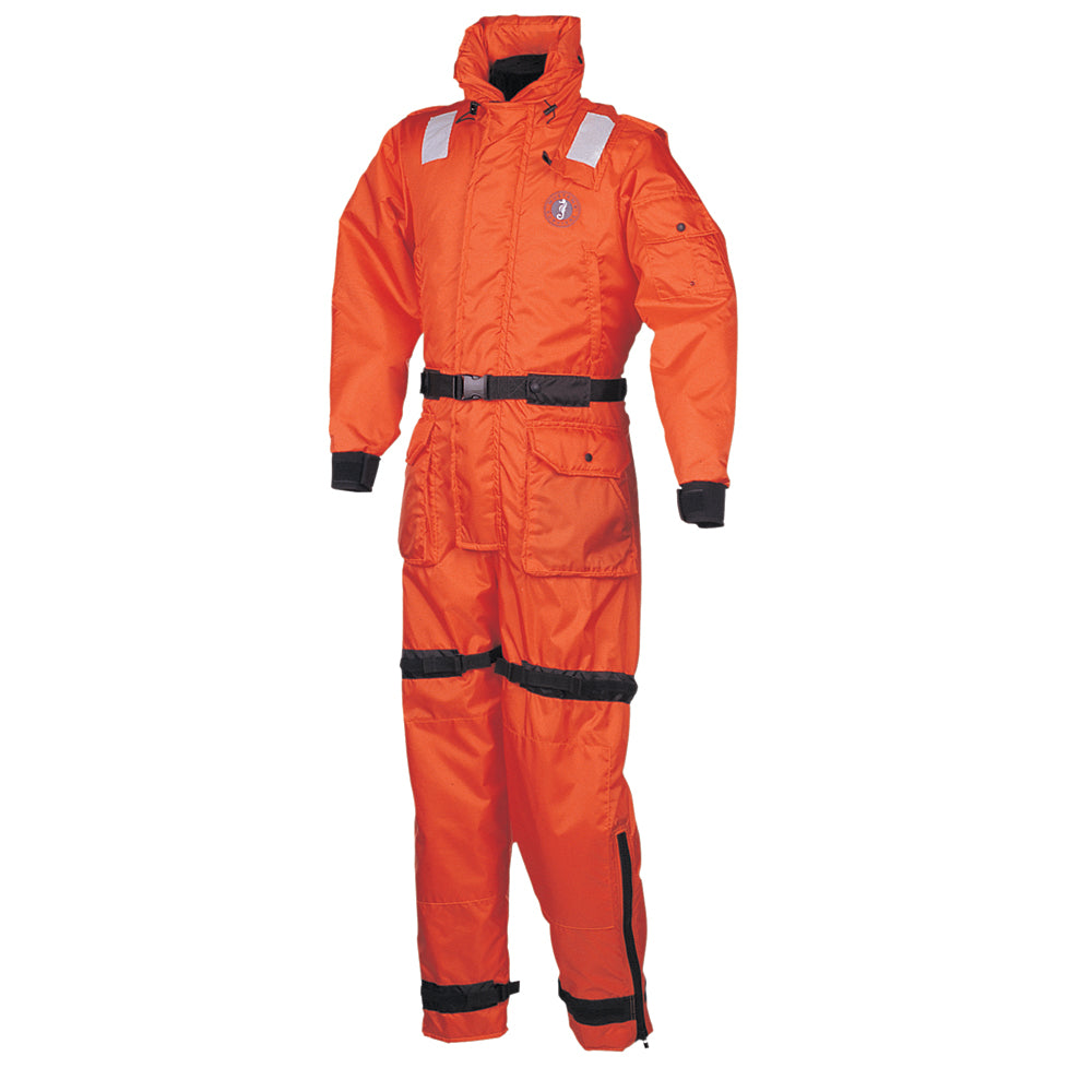 Mustang Deluxe Anti-Exposure Coverall  Work Suit - Orange - XXXL [MS2175-2-XXXL-206]