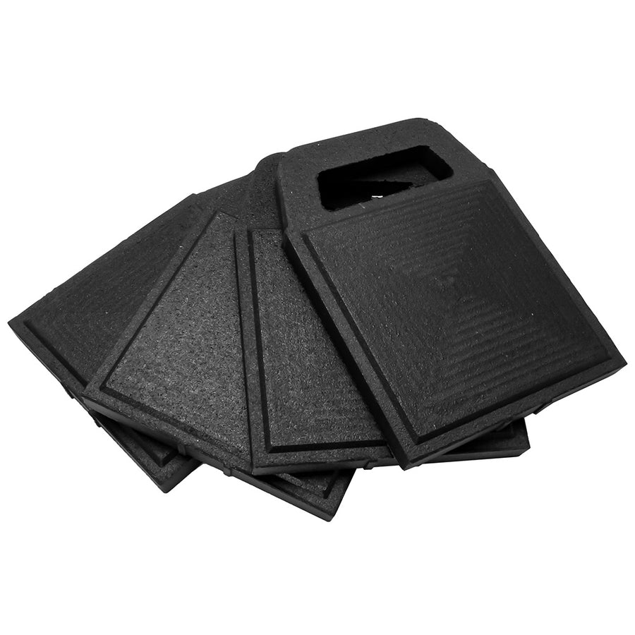 Camco Stabilizer Jack Pads - Rubber - 6.2" x 6.2" *4-Pack [44591]