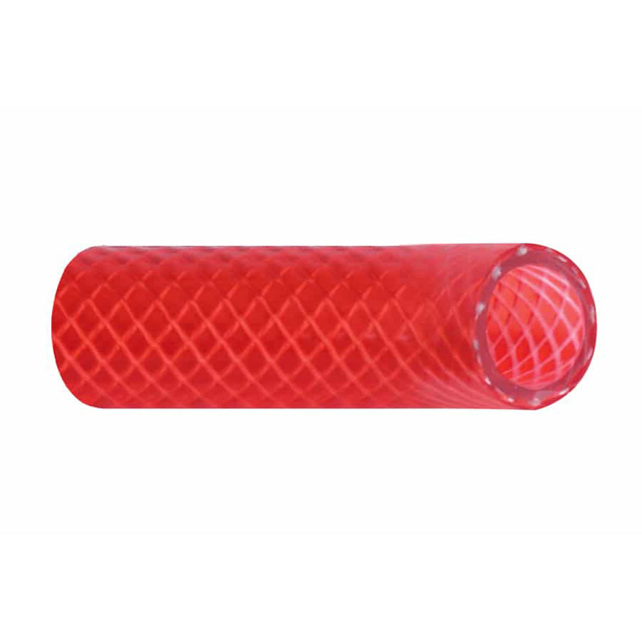 Trident Marine 3/4" Reinforced PVC (FDA) Hot Water Feed Line Hose - Drinking Water Safe - Translucent Red - Sold by the Foot [166-0346-FT]