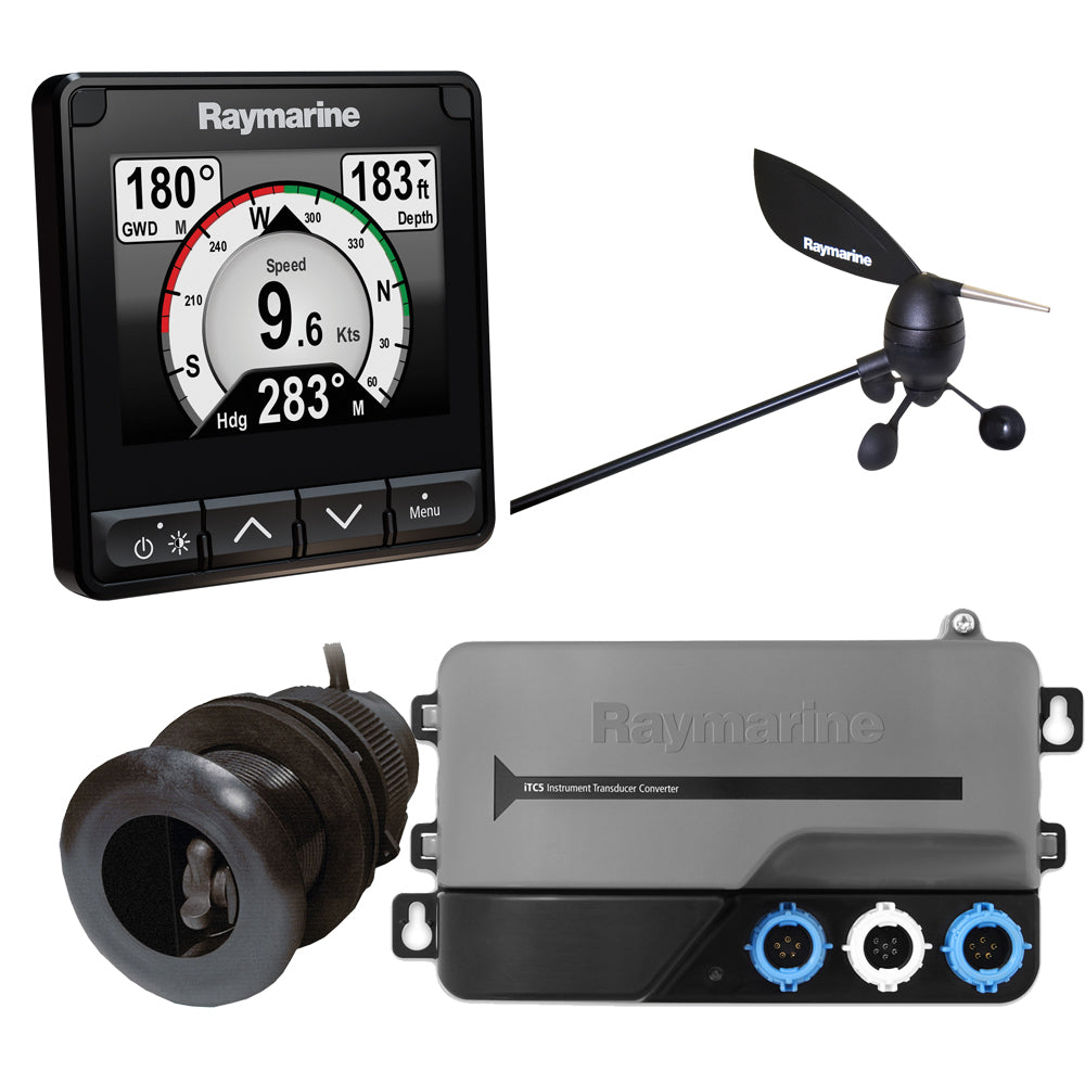 Raymarine i70s System Pack, Wind, Depth, Speed [T70226]