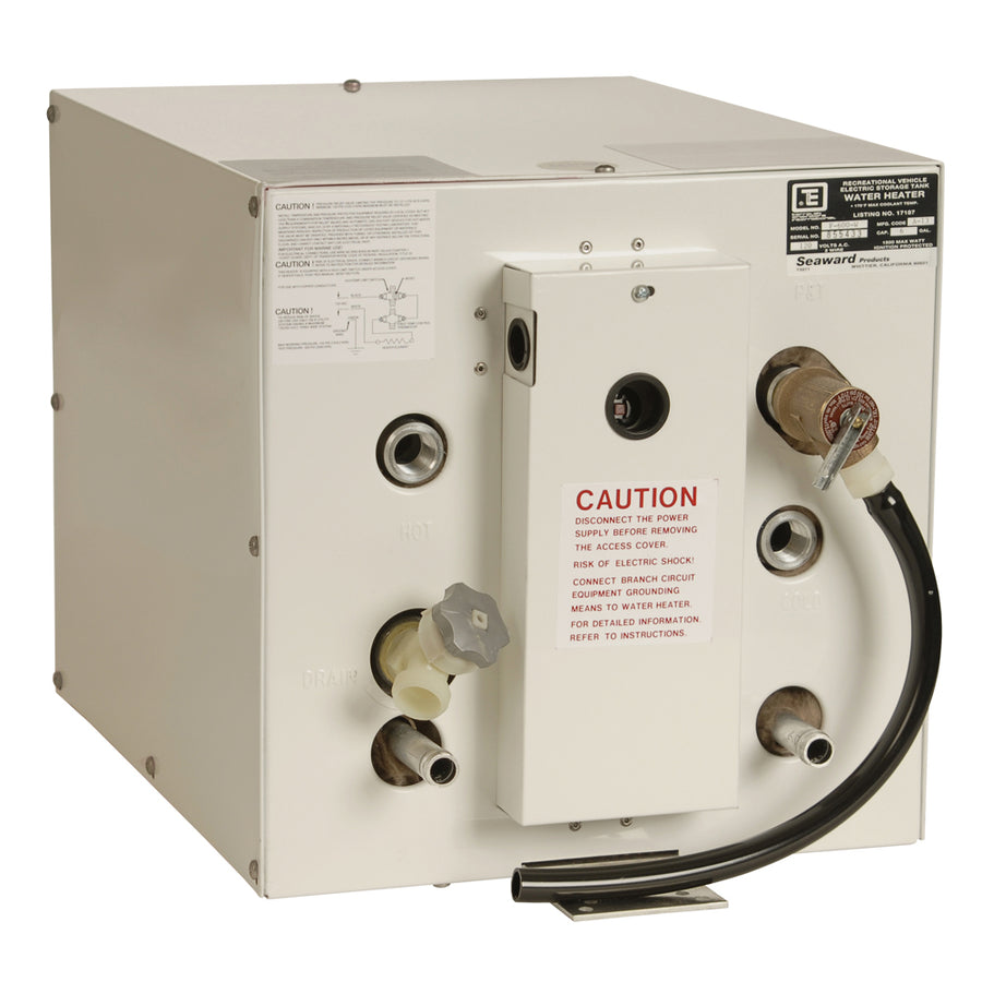 Whale Seaward 6 Gallon Hot Water Heater w/Front Heat Exchager - White Epoxy - 120V - 1500W [F600W]