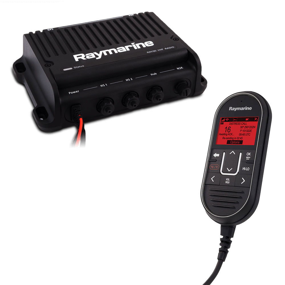 Raymarine Ray91 Modular Dual-Station VHF Black Box Radio System w/AIS [E70493]