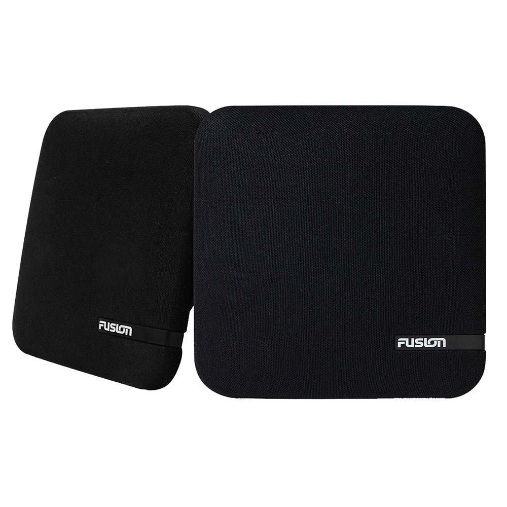 Fusion SM-F65CB SM Series 6.5" Shallow Mount Square Speakers - Black Cloth Grill - 100W [010-02263-11]
